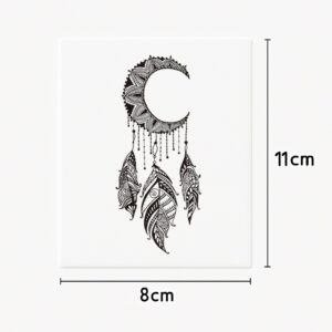 Hand tattoo dream catcher