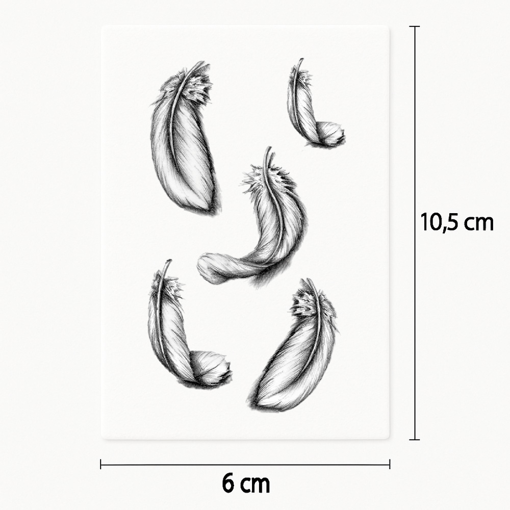 Tattoo rich feathers