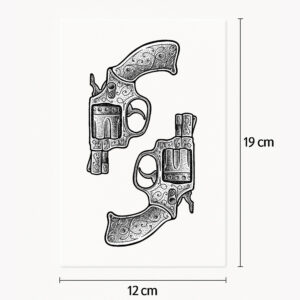 Tattoo classic revolver