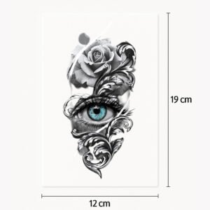 Tattoo green iris