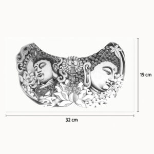 Borst tattoo two buddhas