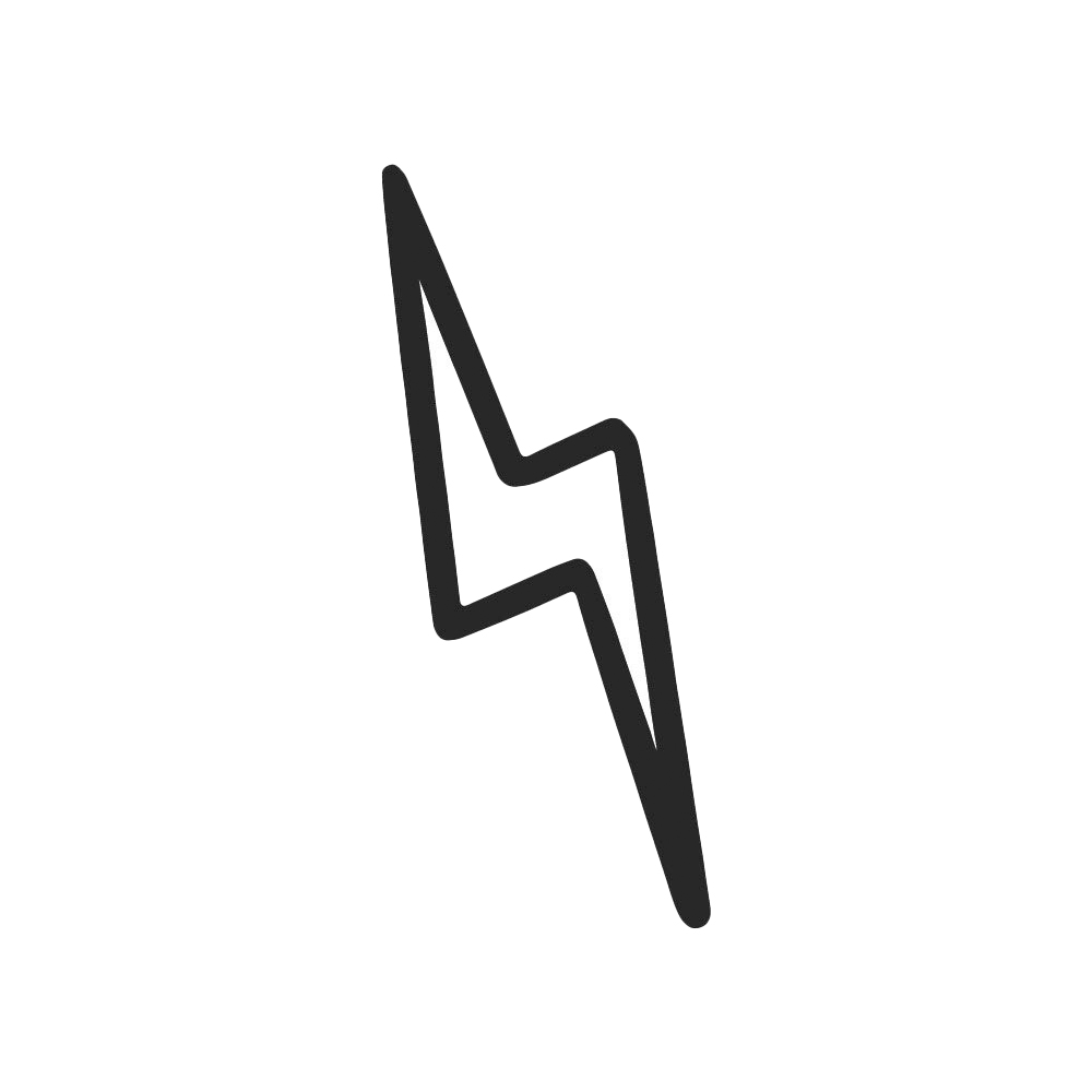 Tattoo lightning - Afbeelding 3