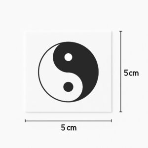 Tattoo yin & yang