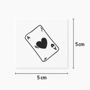 Tattoo playing cards