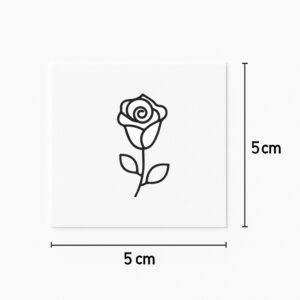 Tattoo simple rose