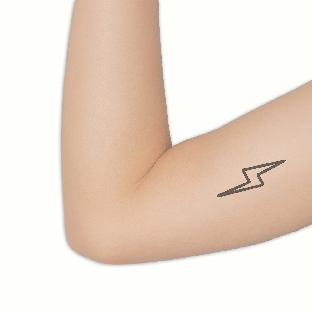 Tattoo lightning - Afbeelding 2