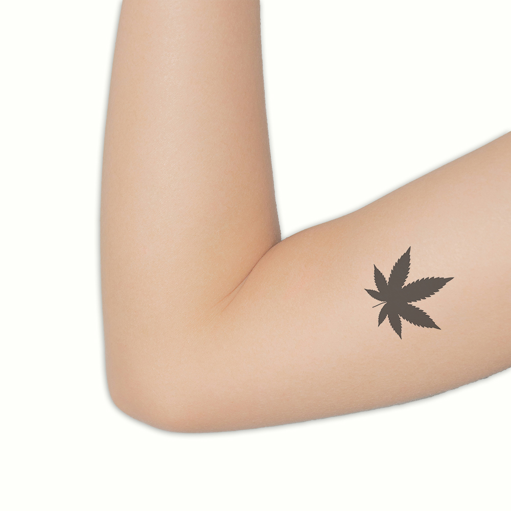 Tattoo marihuana - Afbeelding 2