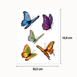 Tattoo 3D butterflies