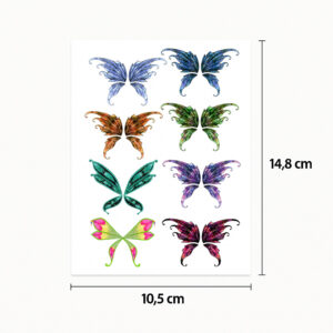 Tattoo wings of a butterfly