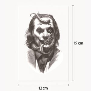 Half tattoo sleeve the joker